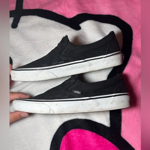 Vans Slip-On Checkerboard Skate Shoe - Picture 3 of 14